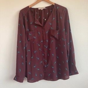 Loft blouse - button down
